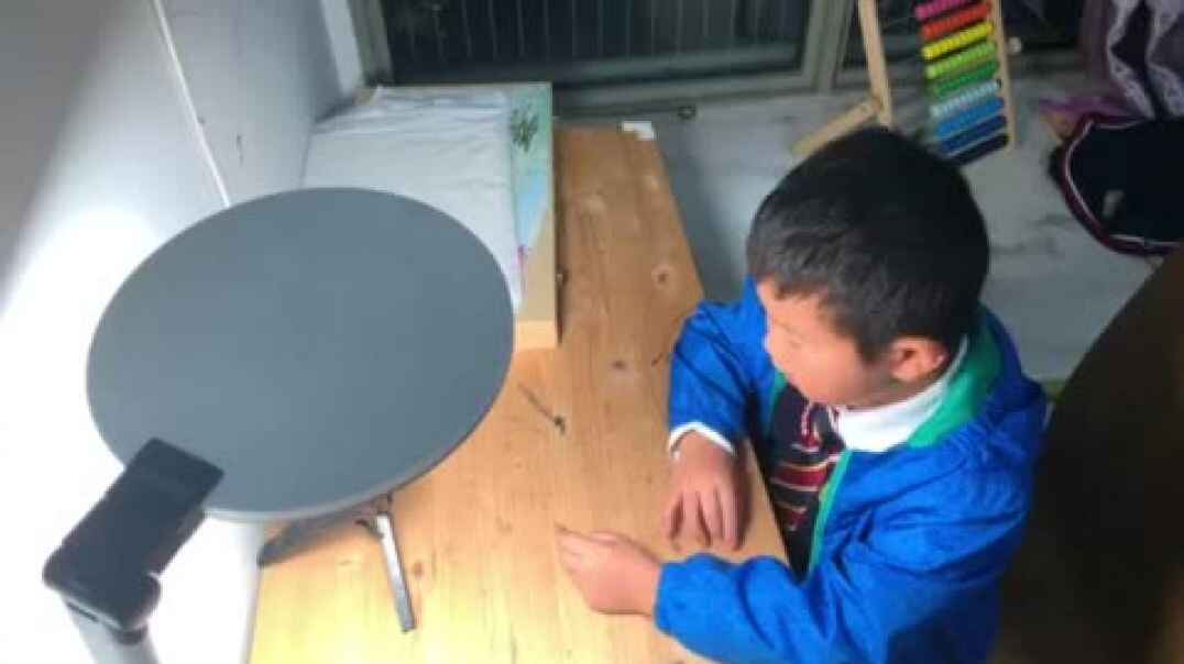 实验学前三班周子淏9月29日诗歌背诵