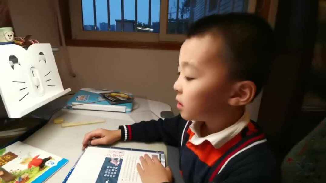 学习中的孩子