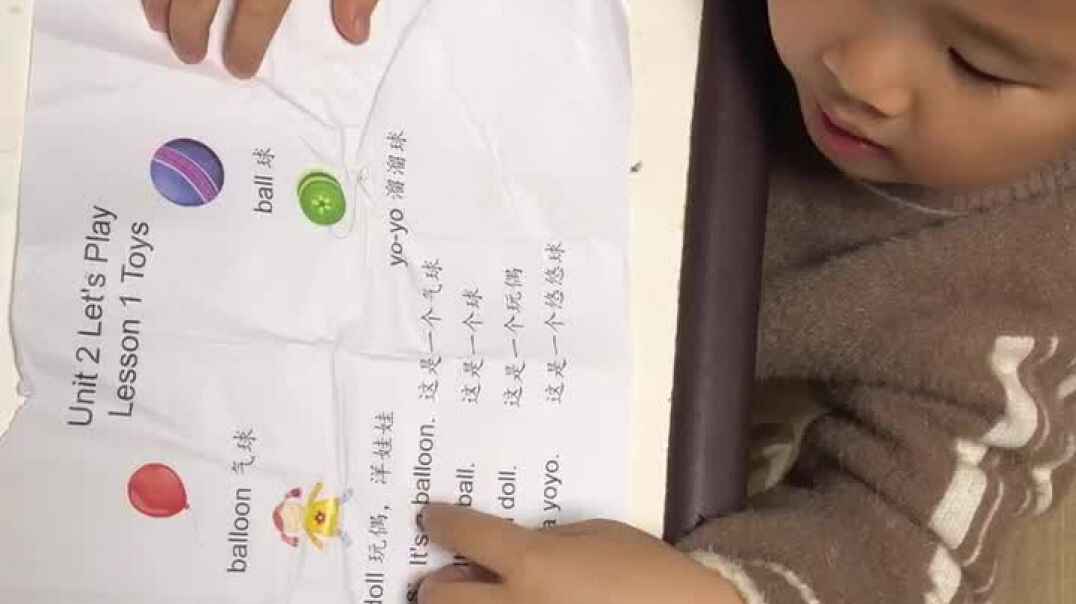 实验中班鲨鱼英语20191021-Jason