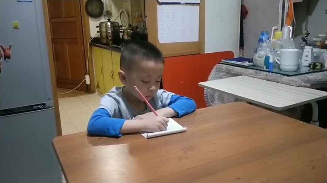 是认真书写的一天1