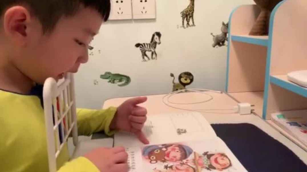 宝贝认真学习真棒