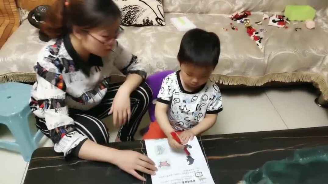 妈妈叫我学习