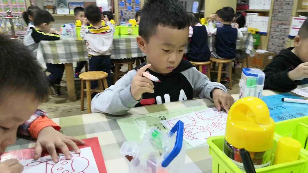我画得漂亮吗？