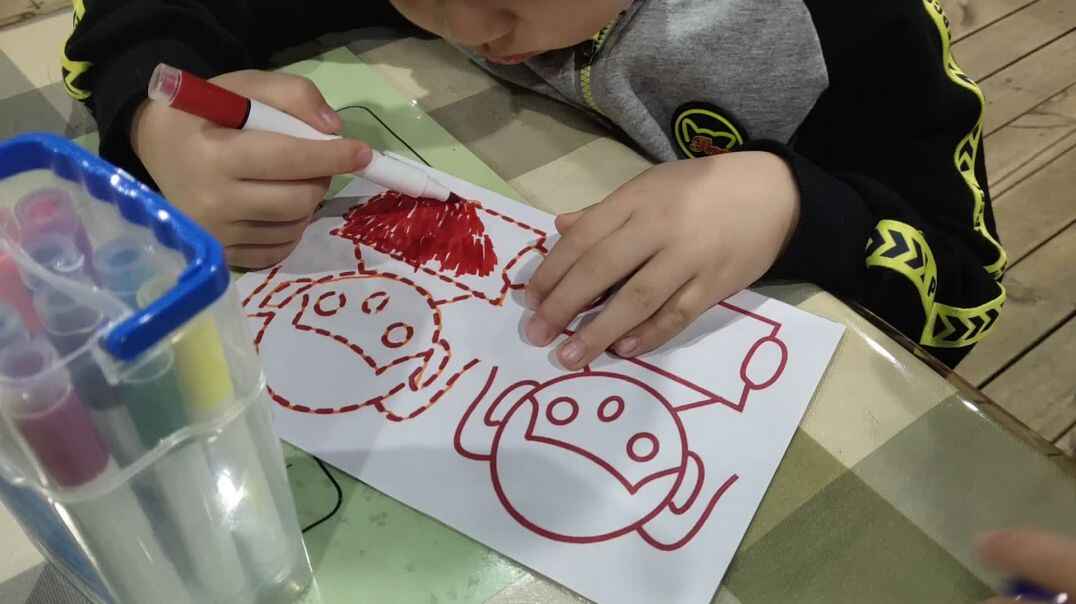 涂一涂画一画