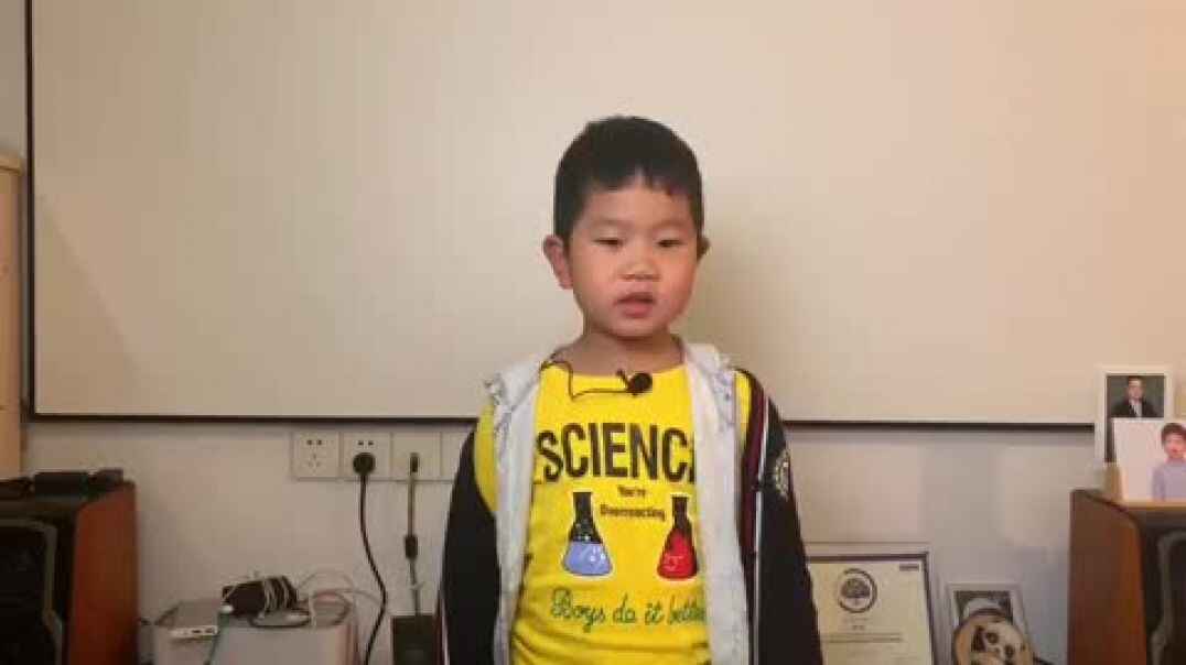 实验学前三班周子淏10月30日诗歌背诵