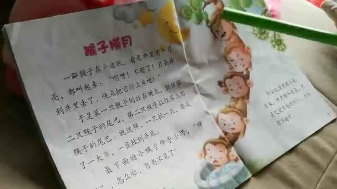 看故事书.