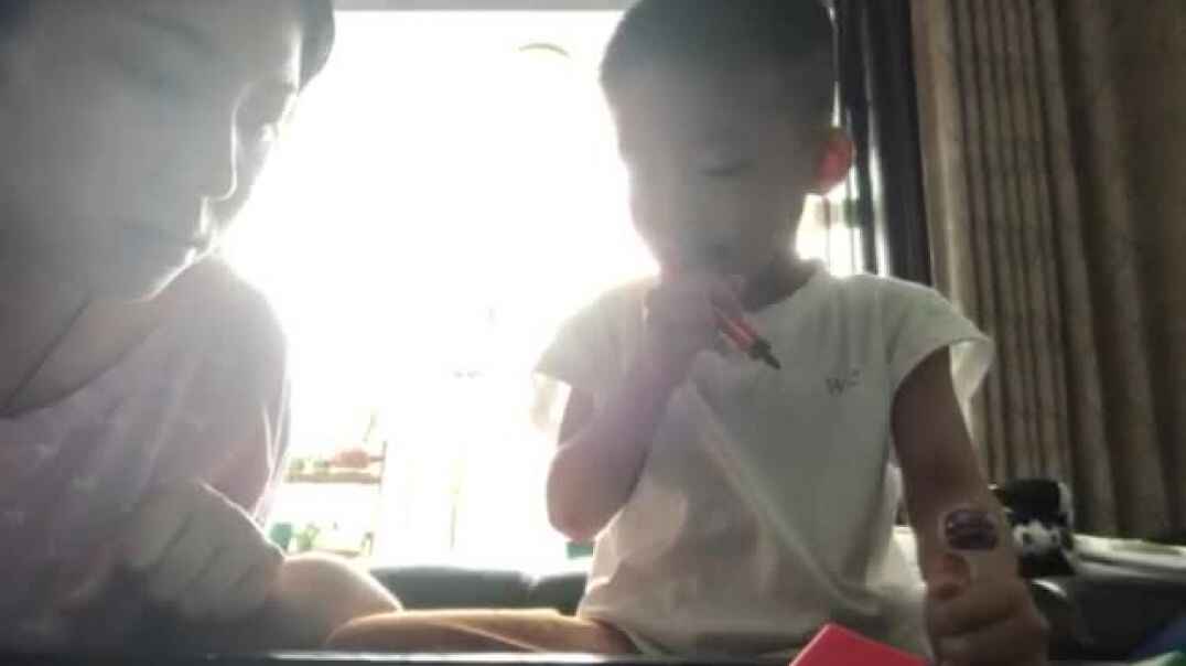 看我画画
