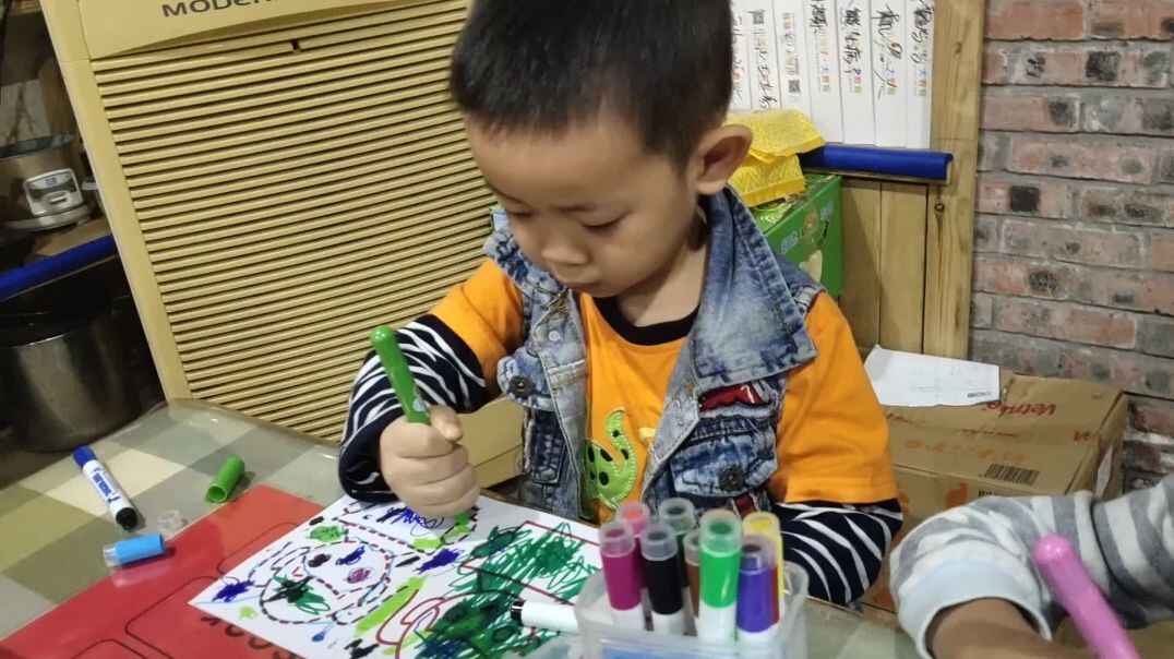 画画咯！