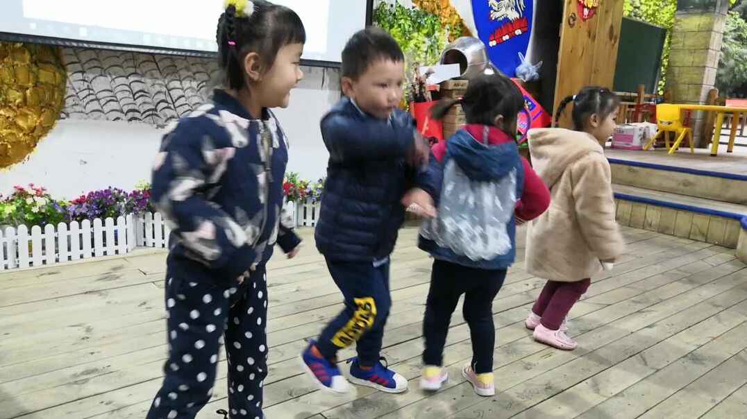 舞台上的我
