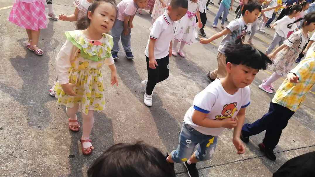 户外早操