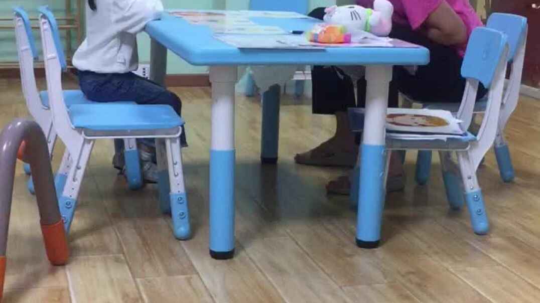 言言和lala老师初见