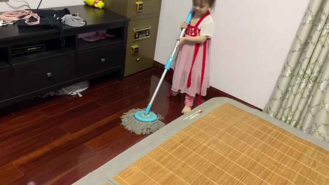拖地是家务