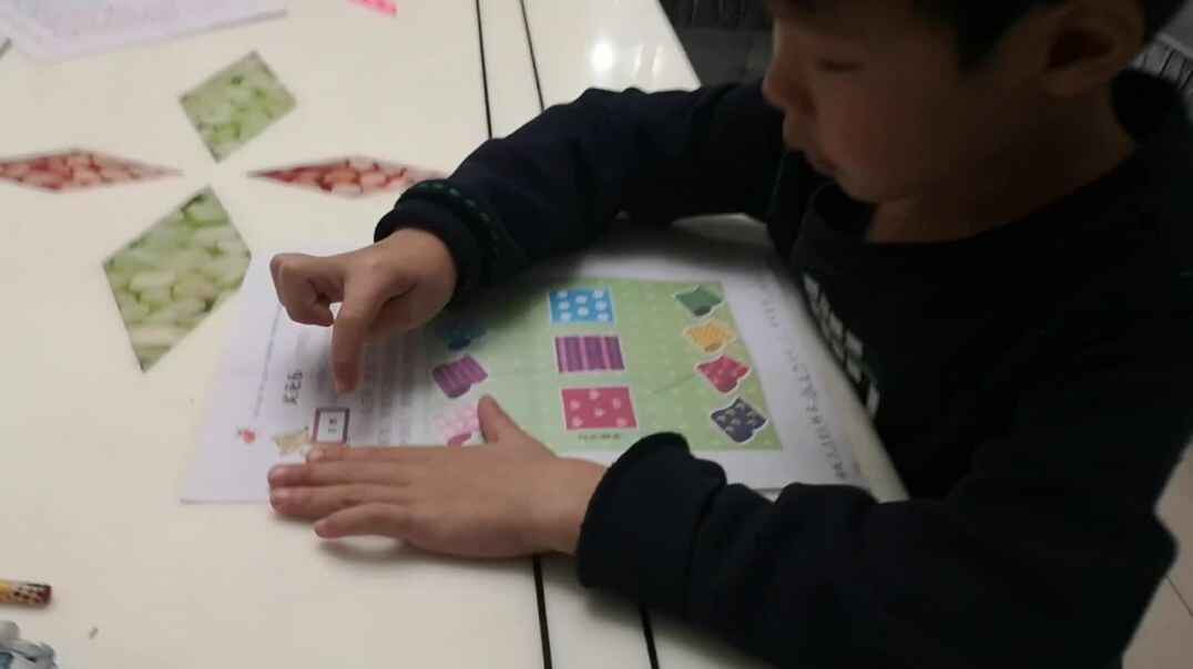 2019.10.29大A班雒昊然家庭作业《买花布》