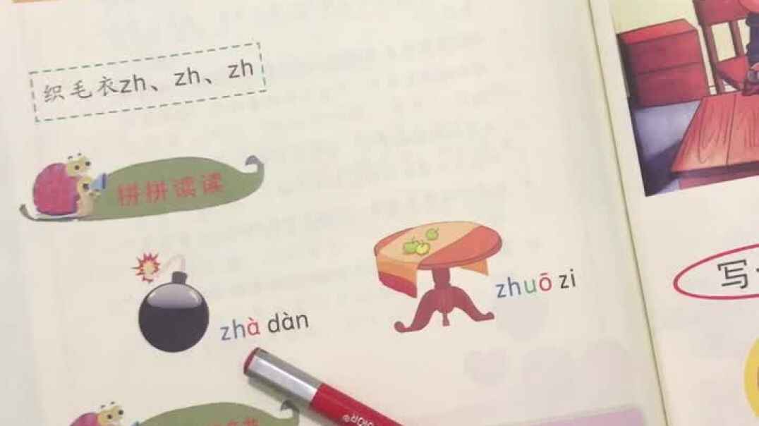 整体认读音节zhi