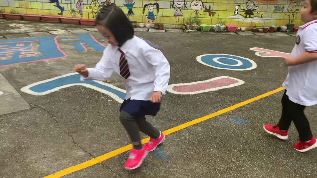 跑步