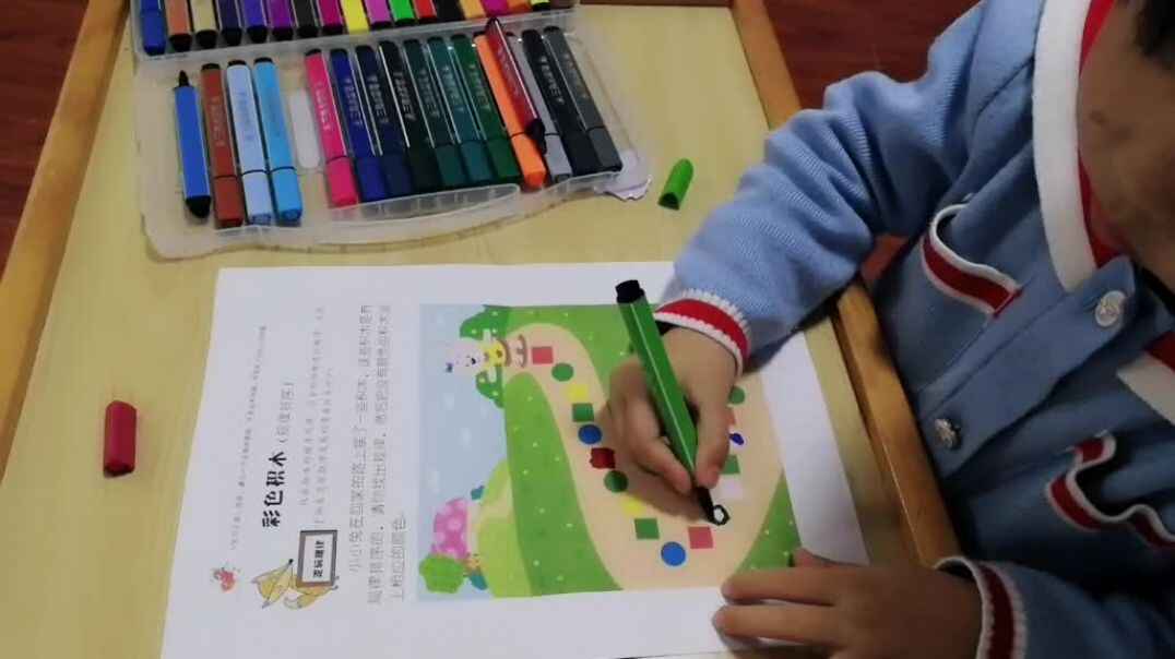 彩色积木1