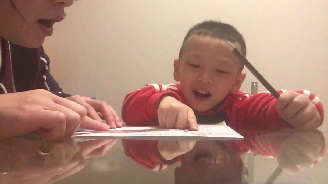 小a班李东旭《数字4》.MOV