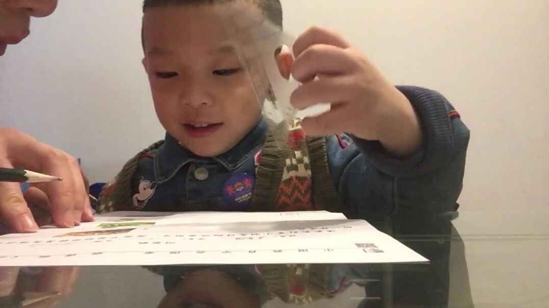 小a班李东旭《问答歌》.MOV