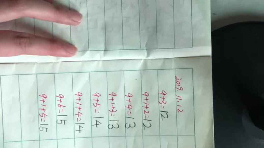 2019.11.13郭林杉数学作业反馈