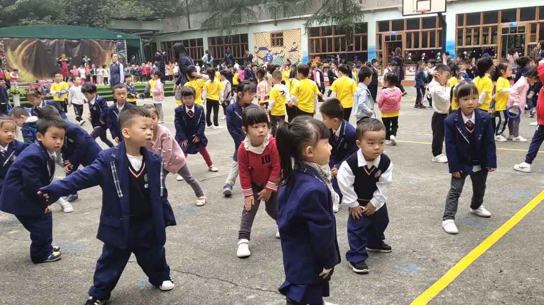 做早操
