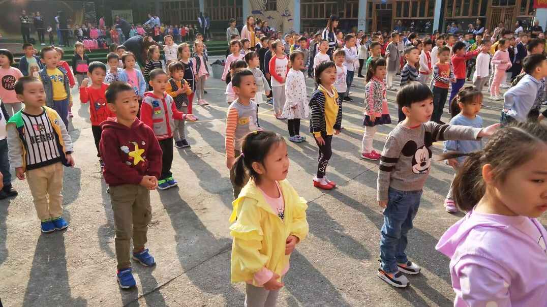 我做早操，身体好