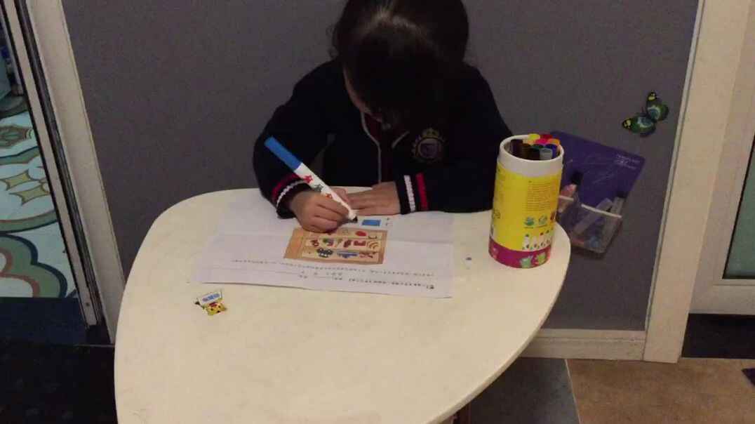 2019、11、8实验中班熊司言作业反馈