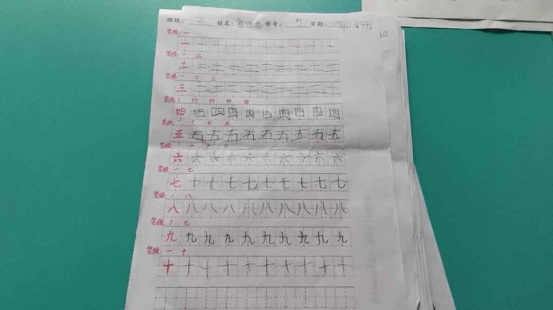 5号学习单反馈