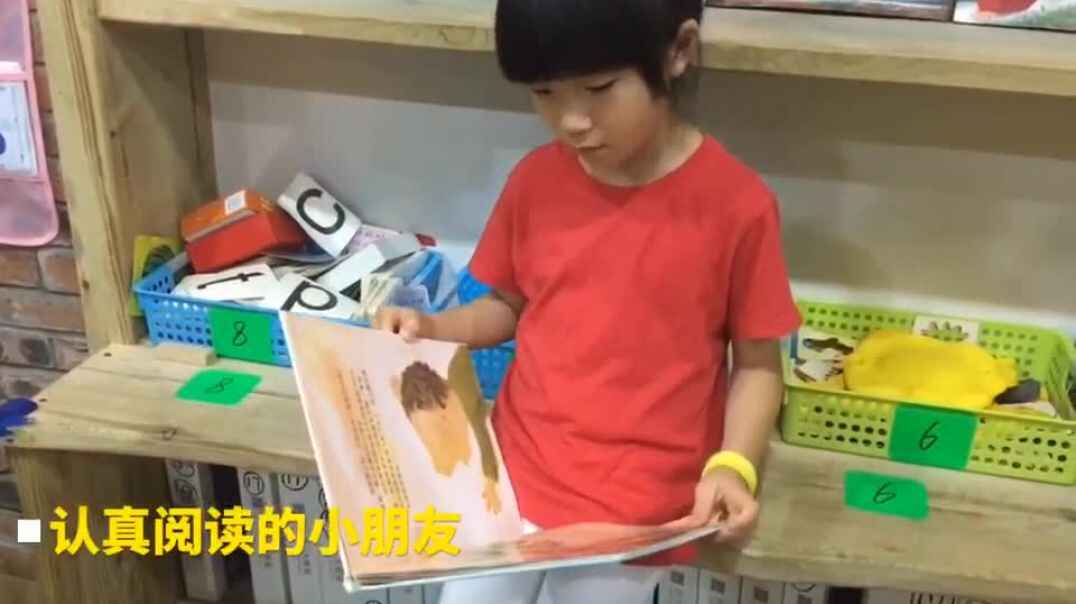 认真阅读的我