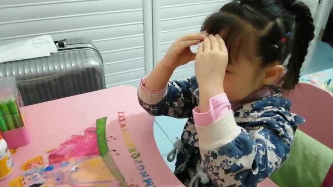 学做眼保健操9