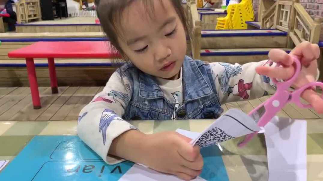 学会使用剪刀