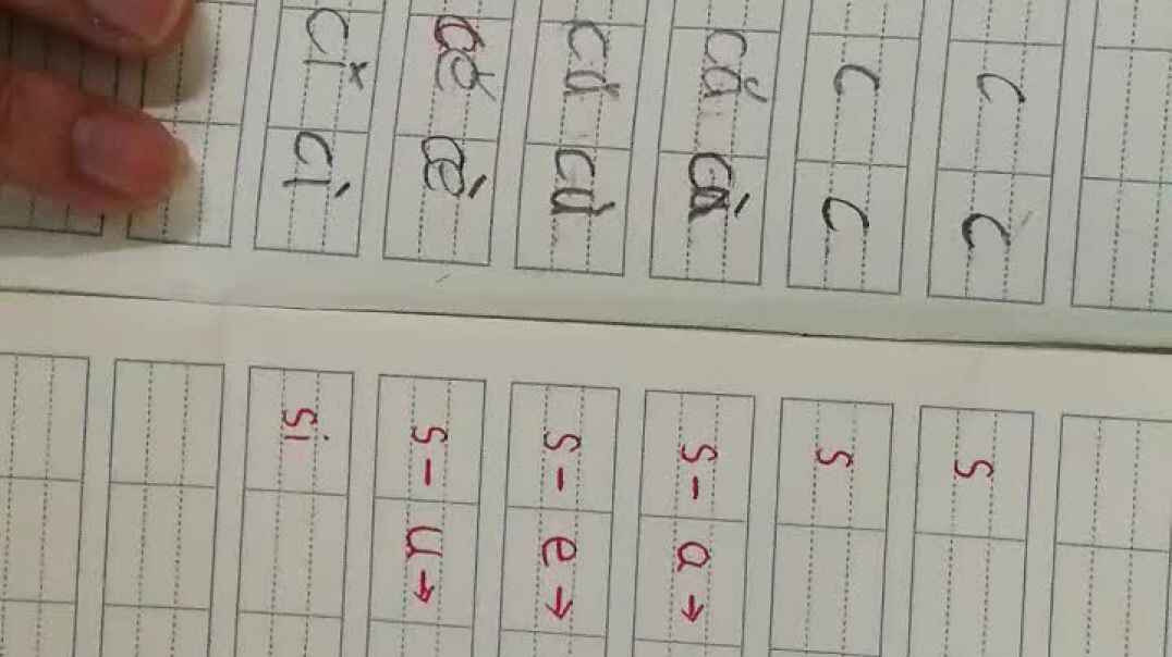 课堂作业批改视频 7 张诗涵