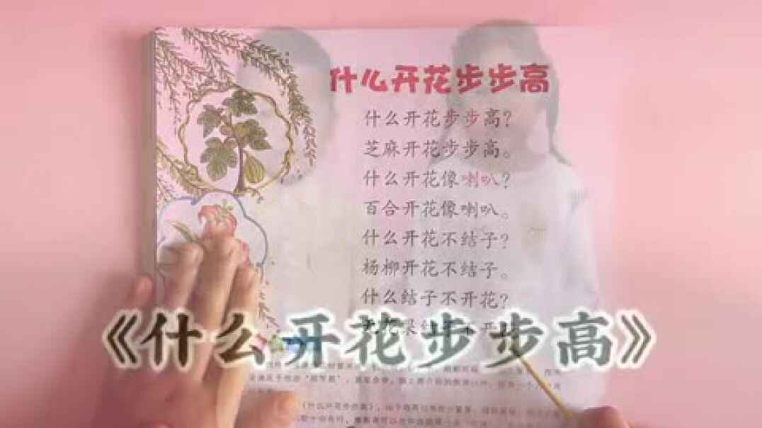 什么开花步步高