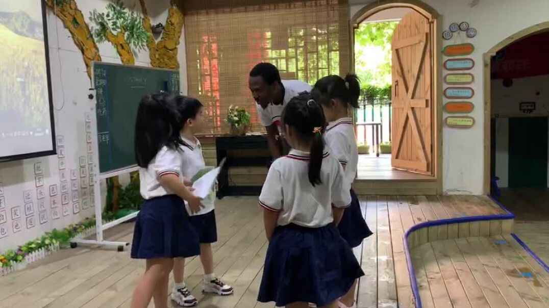 我会说英文