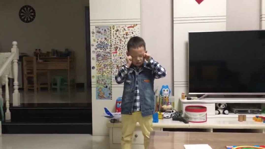 学做眼保健操5