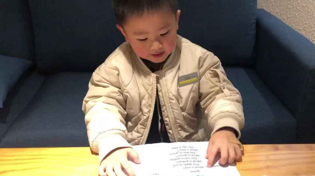 鲨鱼英语家庭作业实验中班Jason20191118