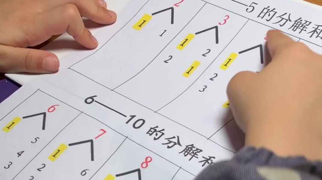 2-9的分解与组合