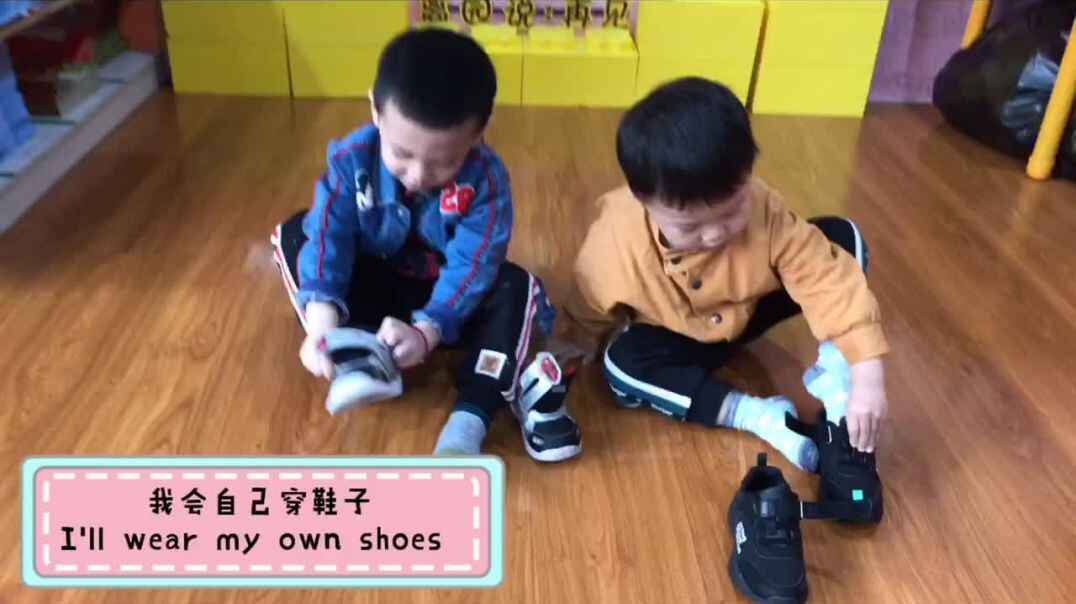 《我会穿脱鞋子》知识点