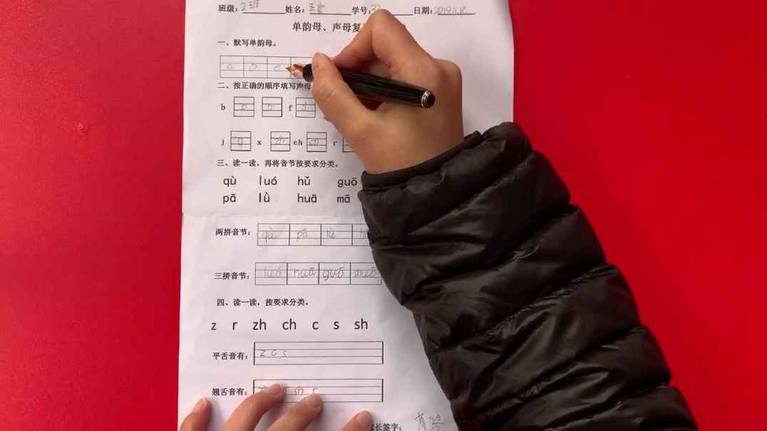 33号学习单反馈