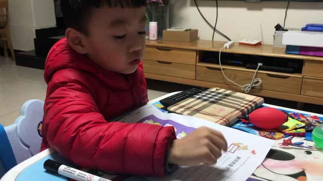 2019.11.20大A班诸遇安-3-淋掉的数字