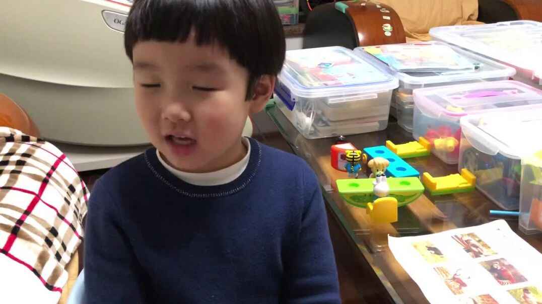 实验中班5号小朋友作业反馈