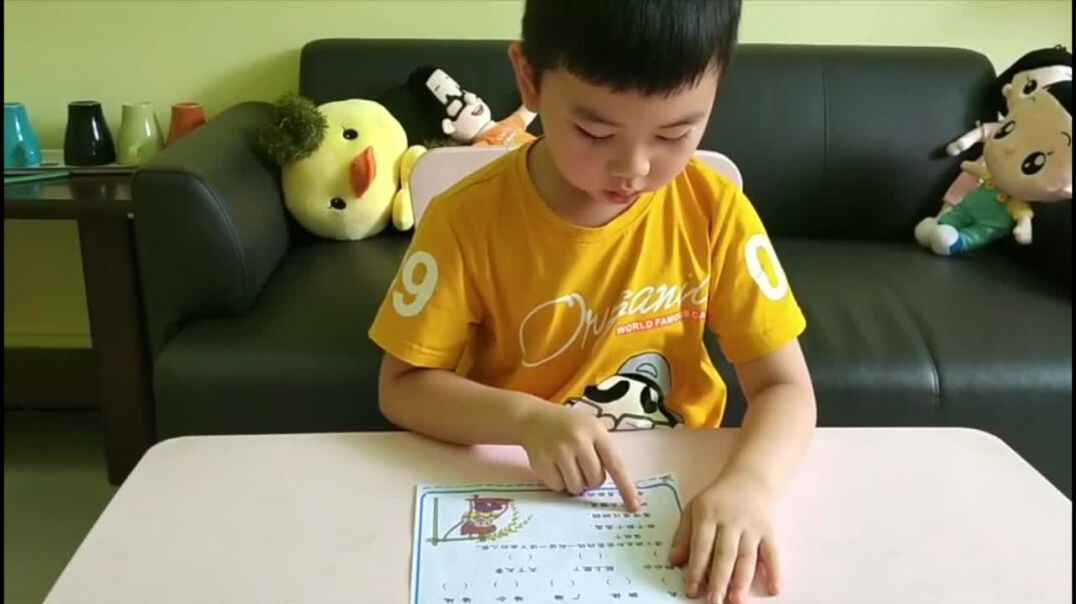 在家学认字
