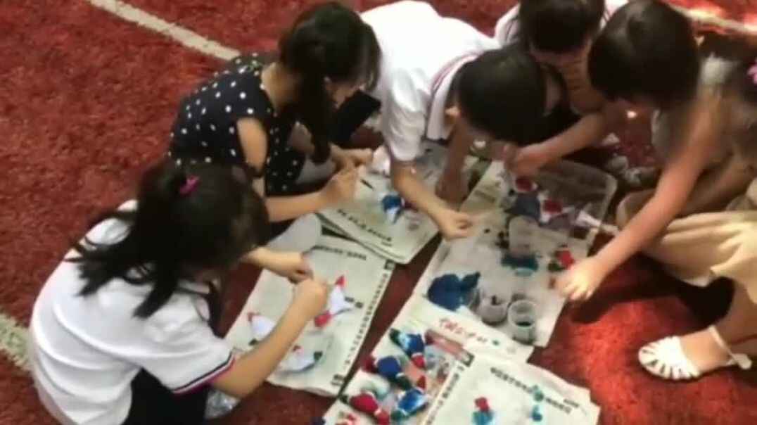 一起来扎染吧