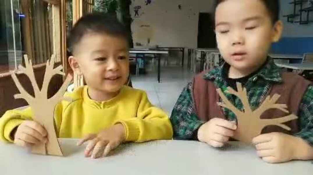 手工《装饰树》.mp4