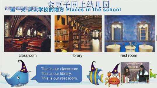 2020.2.20金豆子网上幼儿园英语——初识校园