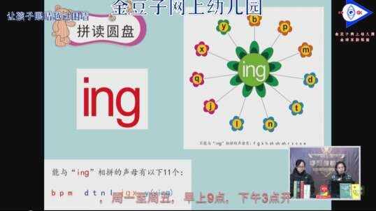 拼读大圆盘ing