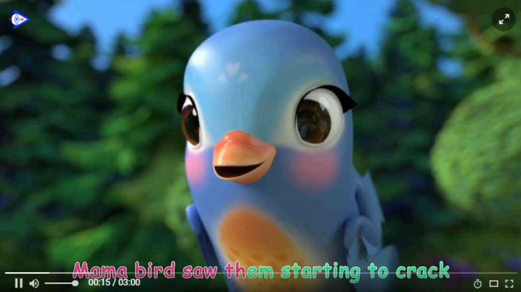 英文儿歌 Five Little Birds