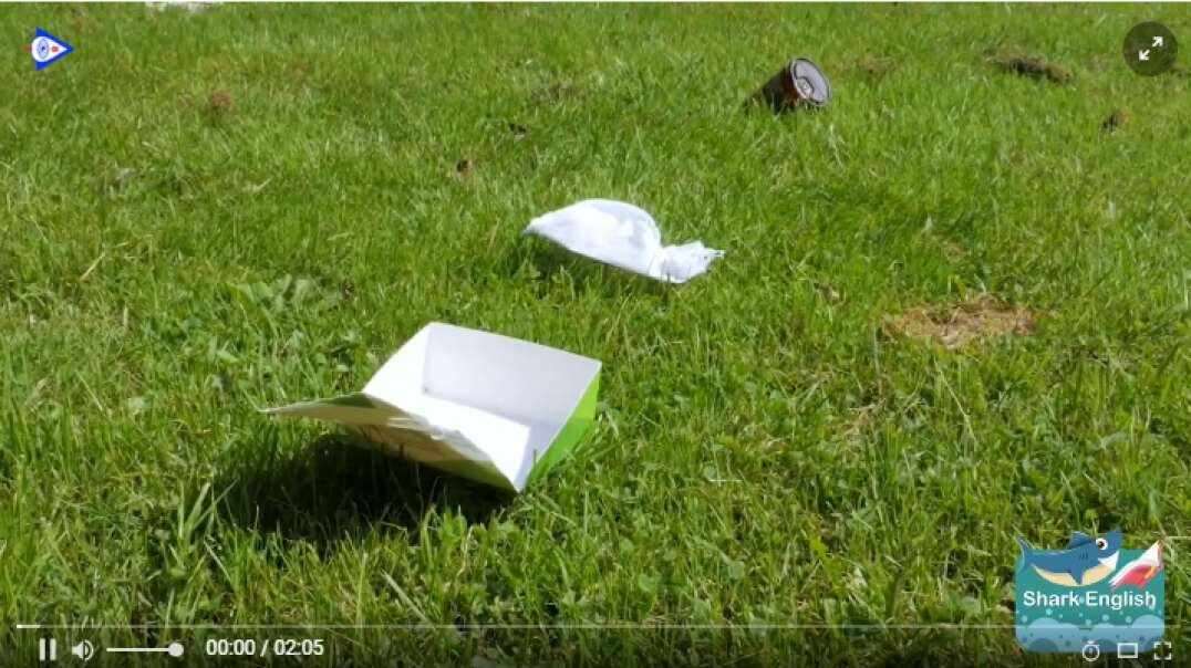 Let's clean up the park. 打扫公园