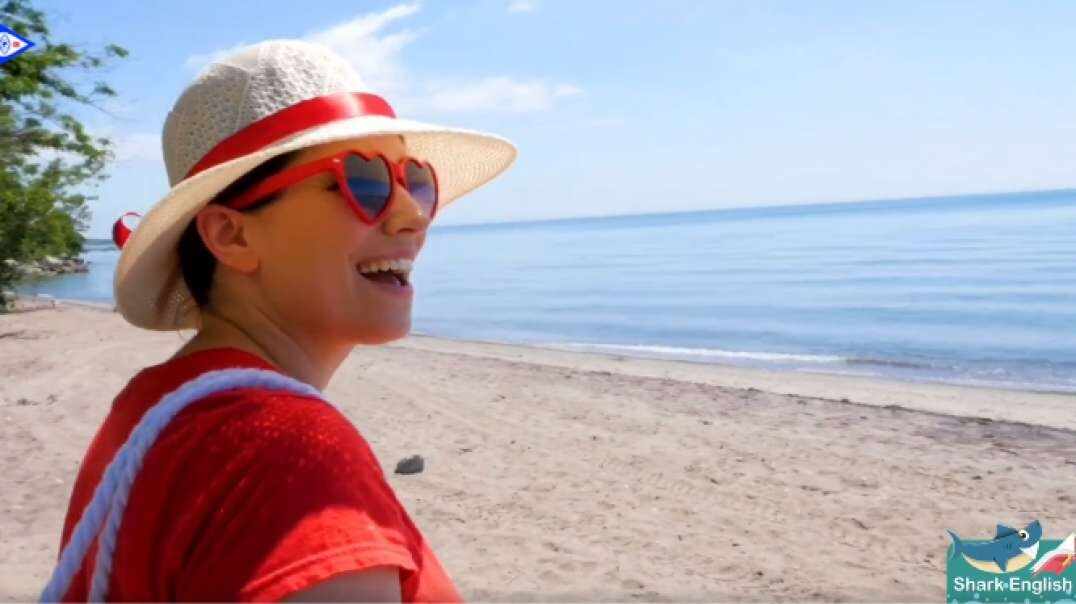 Let's go to the beach. 我们去沙滩吧！