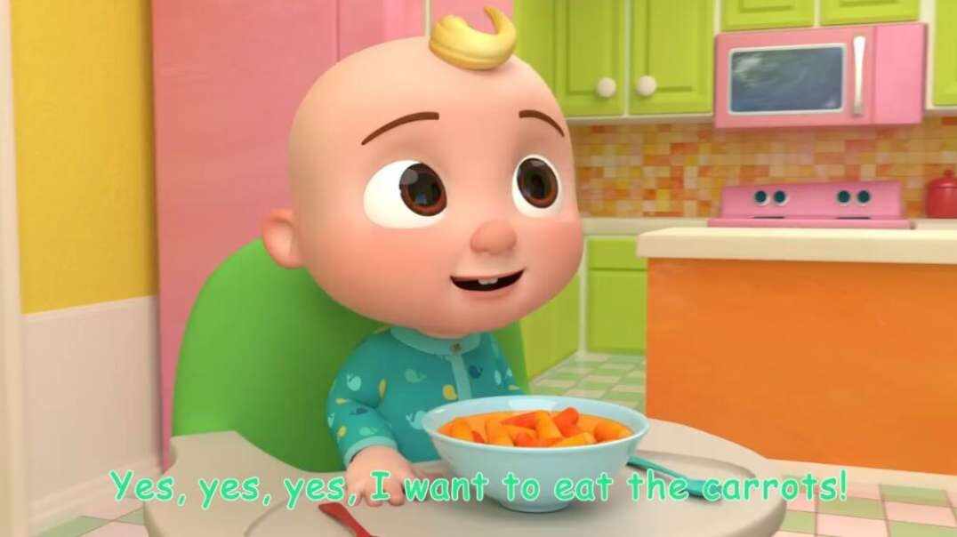 ⁣⁣【英文儿歌】⁣Yes Yes Vegetables Song 是的是的蔬菜之歌