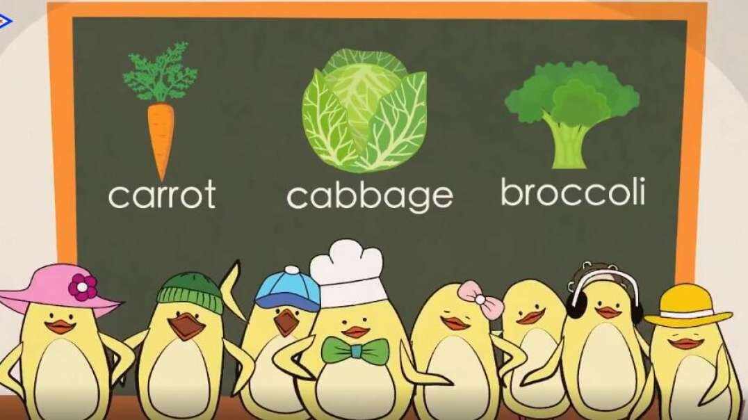 ⁣【英文儿歌】Vegetable Song 蔬菜之歌